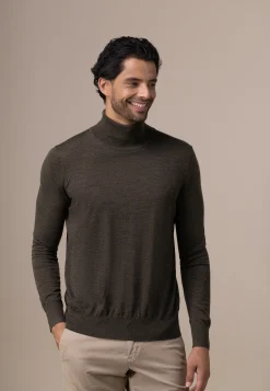 Best ATELIER fijngebreide coltrui Truien