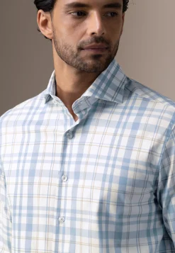 Online ATELIER geruit flanellen overhemd Overhemden