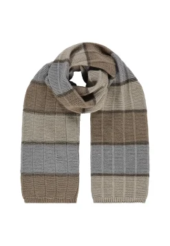 Outlet ATELIER gestreepte gebreide sjaal Sjaals