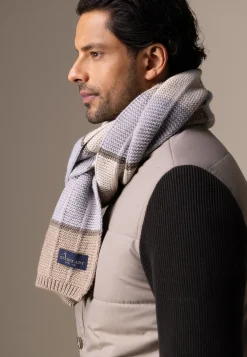 Outlet ATELIER gestreepte gebreide sjaal Sjaals