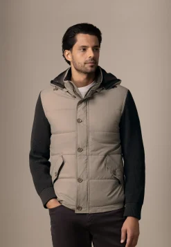 Hot ATELIER jas met gebreide mouwen Jassen