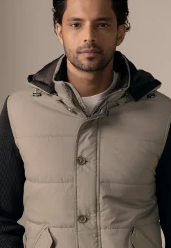 Hot ATELIER jas met gebreide mouwen Jassen