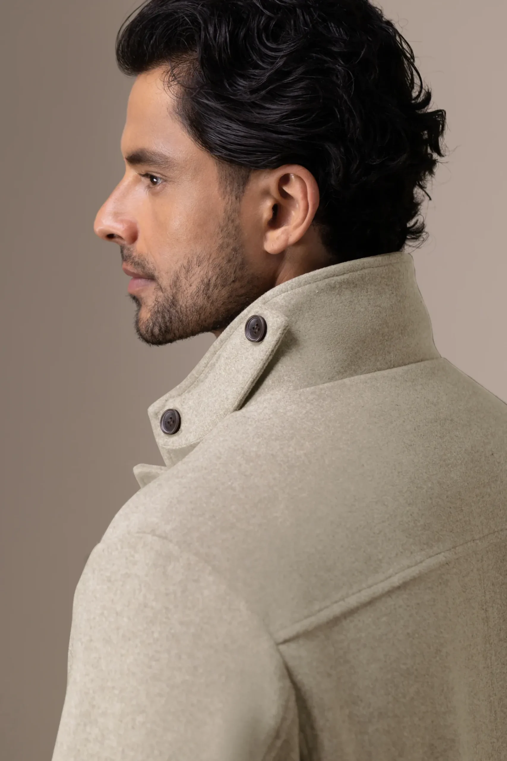 ATELIER mantel met knoopsluiting Jassen