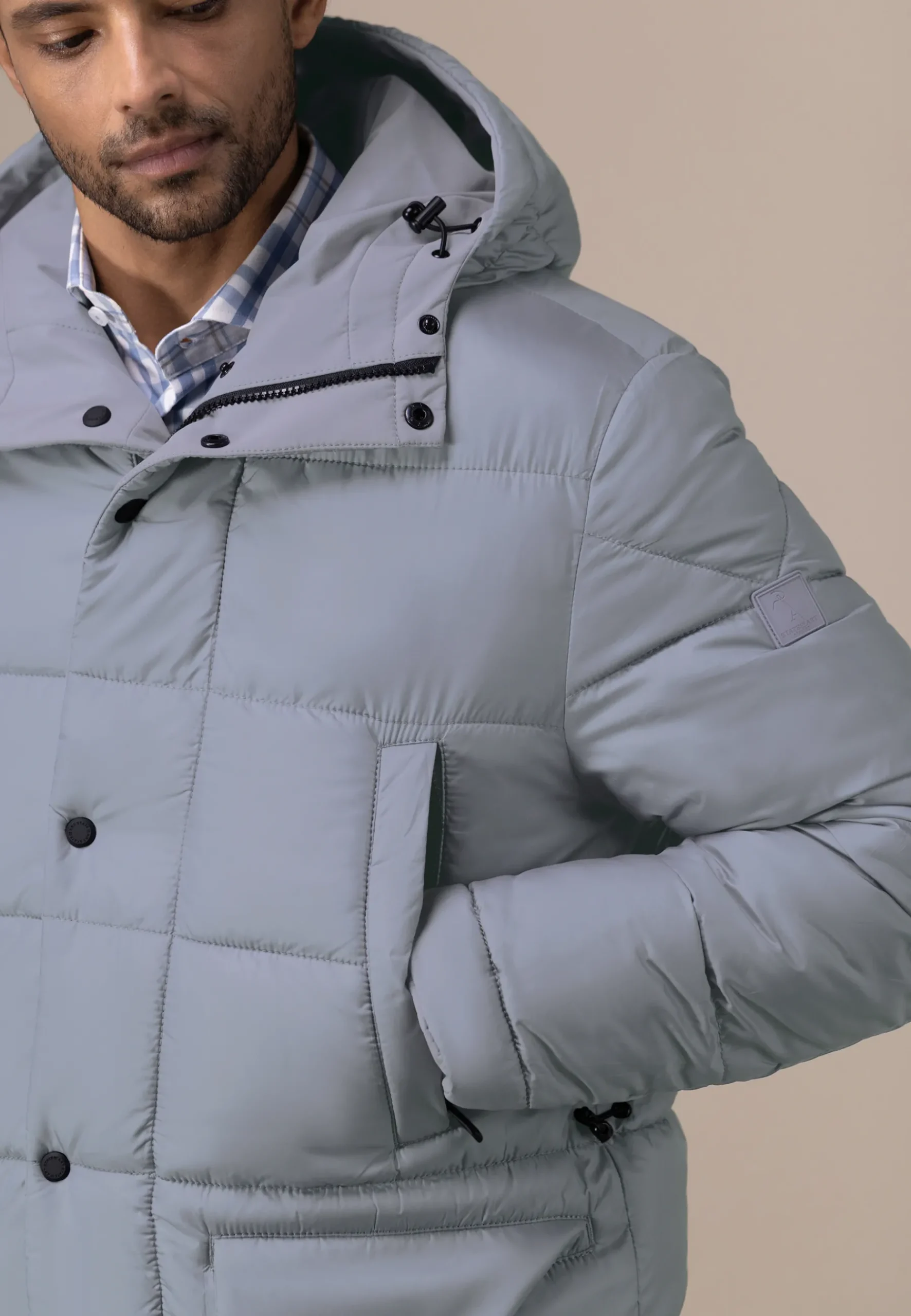 New ATELIER omkeerbare parka met capuchon Jassen