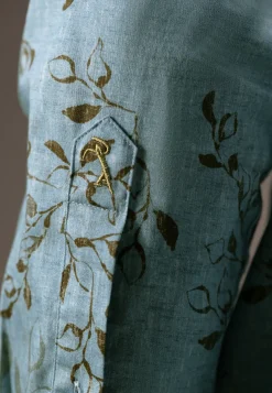 Best ATELIER overhemd met bladprint Overhemden