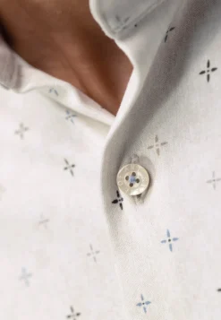 Clearance ATELIER overhemd met microprint Overhemden