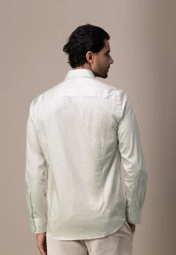 ATELIER overhemd met subtiele print Overhemden