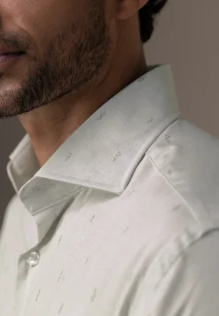 ATELIER overhemd met subtiele print Overhemden