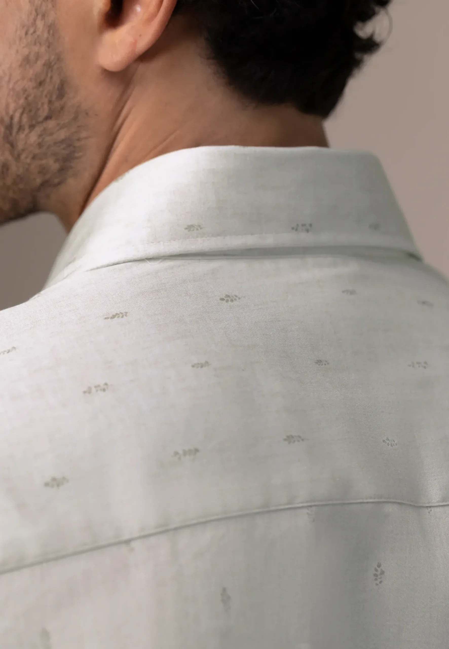 ATELIER overhemd met subtiele print Overhemden