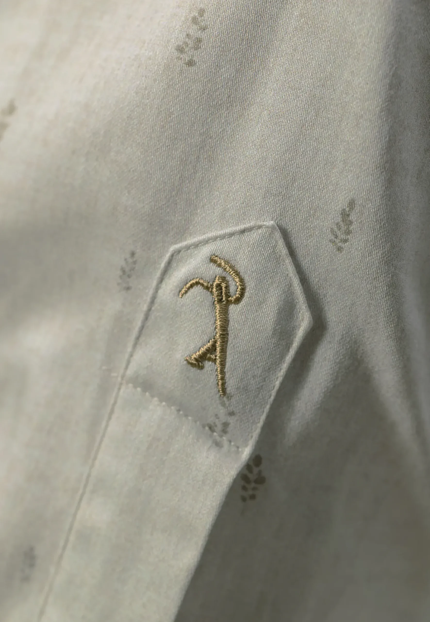 ATELIER overhemd met subtiele print Overhemden