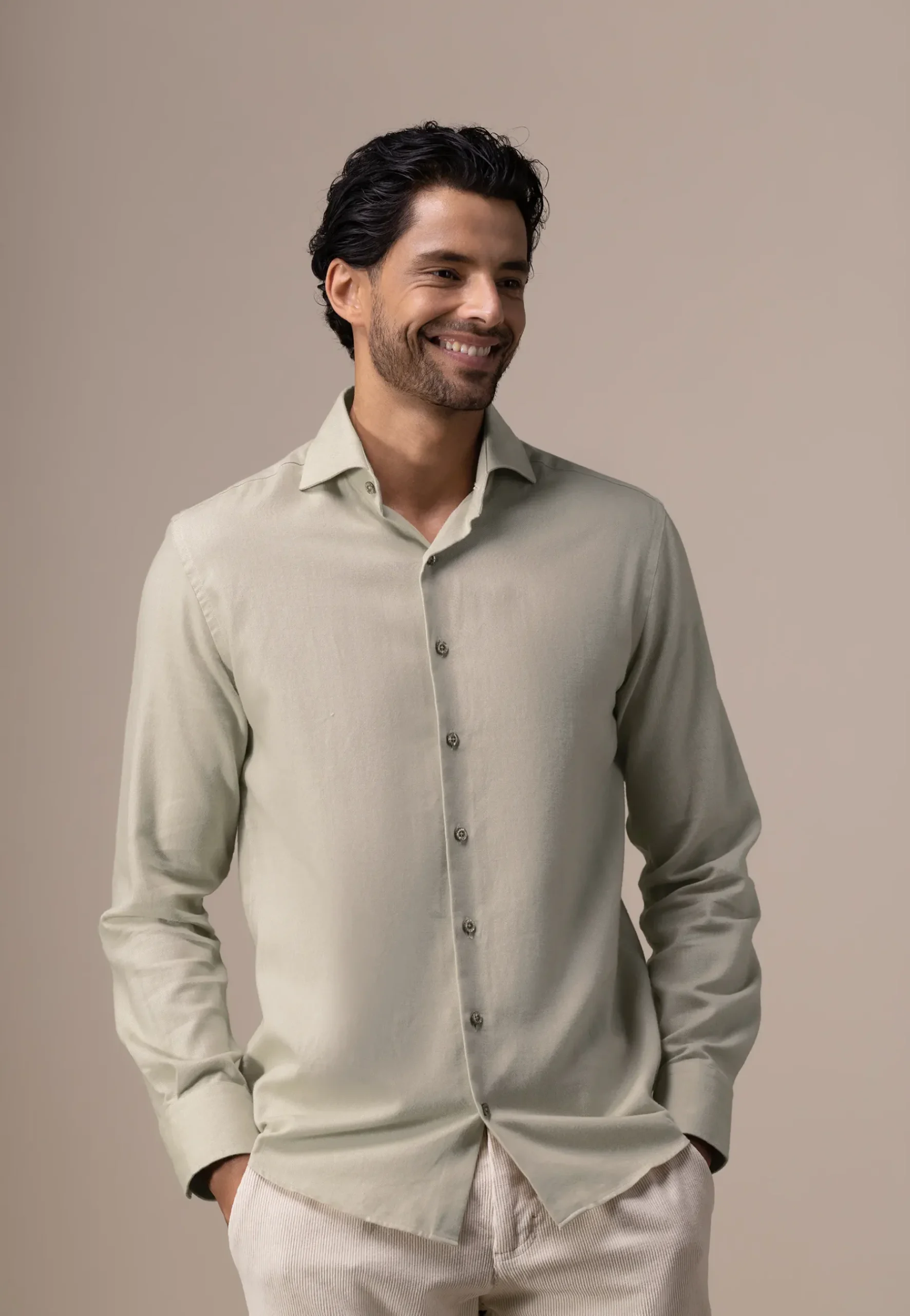 New ATELIER twill overhemd Overhemden