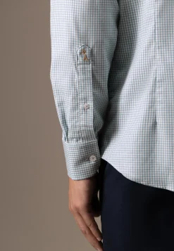 Online ATELIER twill overhemd met ruitdessin Overhemden