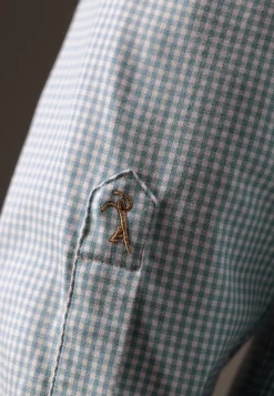 Online ATELIER twill overhemd met ruitdessin Overhemden