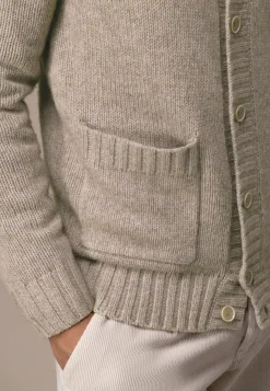 Best ATELIER vest met grove structuur Vesten