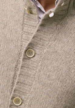 Best ATELIER vest met grove structuur Vesten