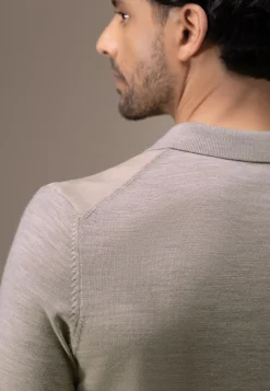 Outlet ATELIER vest met suèdelook details Vesten