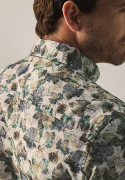 New Biologisch katoenen overhemd met print Overhemden