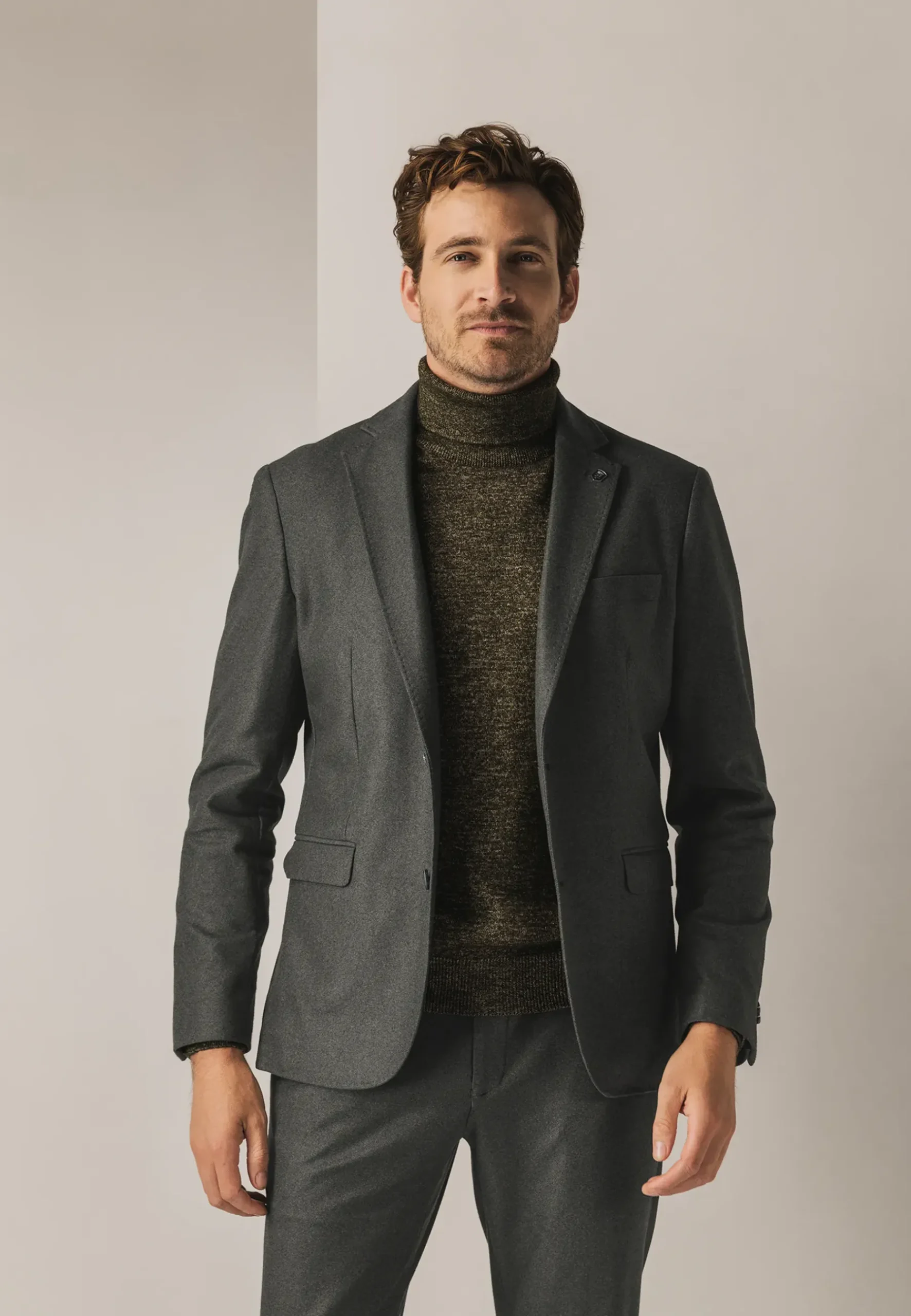 Outlet Blazer met stretch en klepzakken Blazers