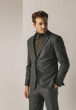 Outlet Blazer met stretch en klepzakken Blazers