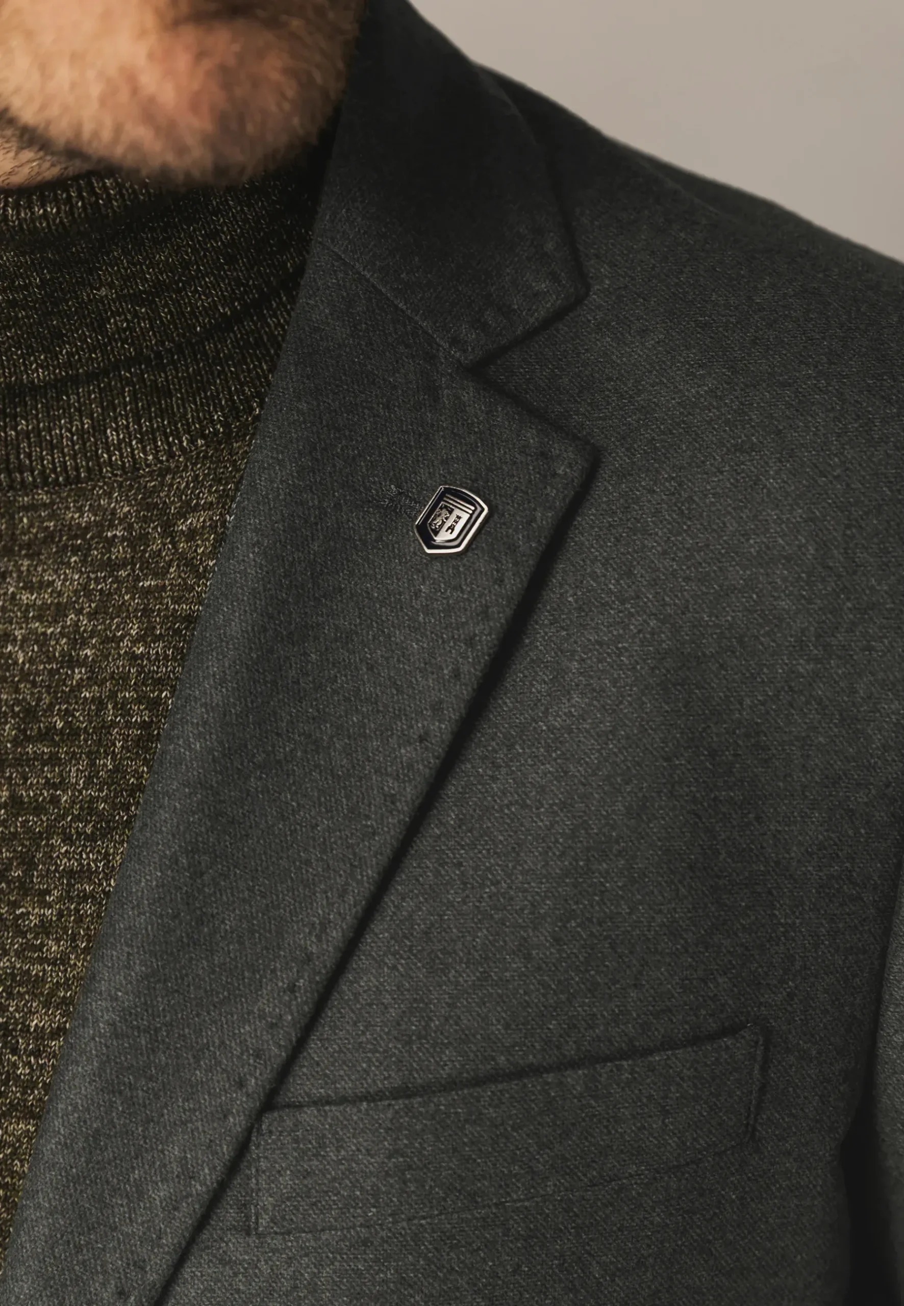 Outlet Blazer met stretch en klepzakken Blazers