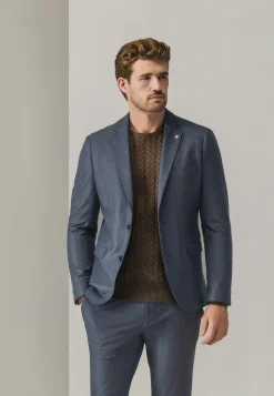 Outlet Blazer met stretch en klepzakken Blazers