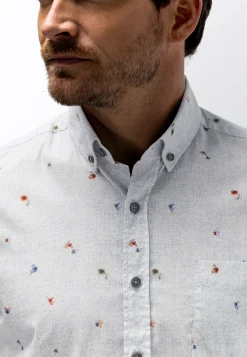 New Button-down overhemd met bloemenprint Overhemden
