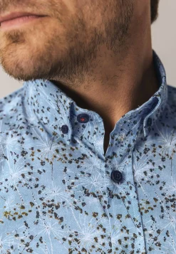 Sale Button-down overhemd met botanische print Overhemden