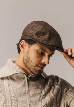 Hot City Sport newsboy cap van wol Petten & Mutsen