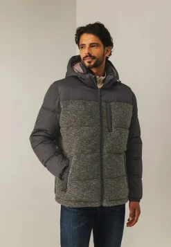 Outlet Comfortabele jas met teddy-accenten Jassen