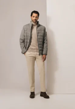 Best Doorgestikte jas met teddyvoering Jassen