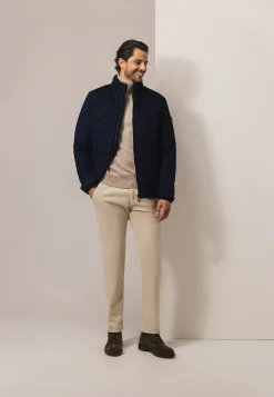 Sale Doorgestikte jas met teddyvoering Jassen