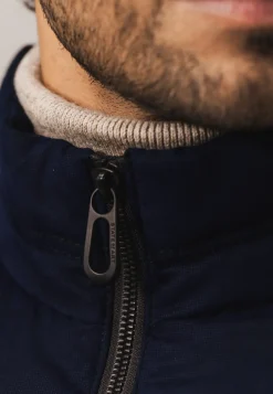 Sale Doorgestikte jas met teddyvoering Jassen