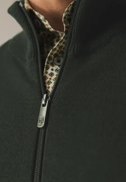 New Dubbelgebreid vest met steekzakken Vesten