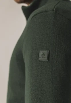 New Dubbelgebreid vest met steekzakken Vesten