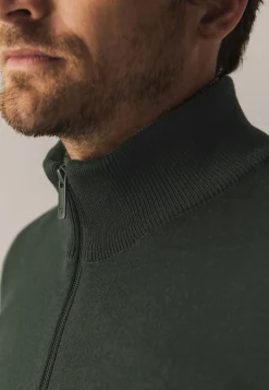 New Dubbelgebreid vest met steekzakken Vesten