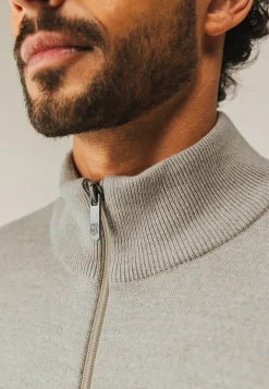 Sale Dubbelgebreid vest met steekzakken Vesten