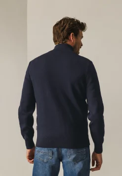 Best Dubbelgebreid vest met steekzakken Vesten