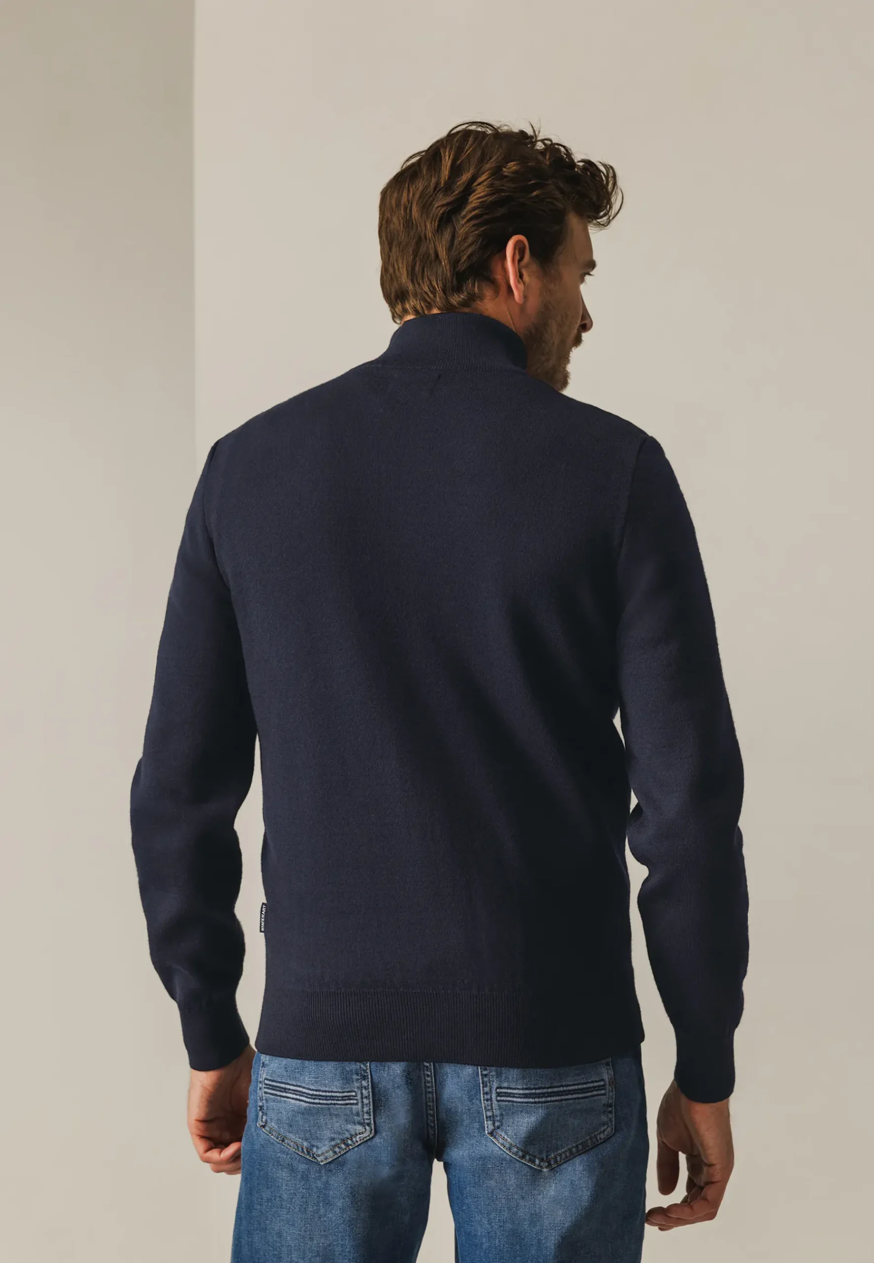 Best Dubbelgebreid vest met steekzakken Vesten