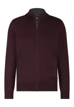 Dubbelgebreid vest met steekzakken Vesten