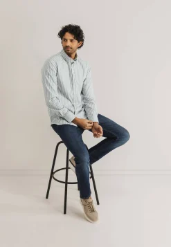 Discount ESSENTIALS overhemd met streepdessin Overhemden