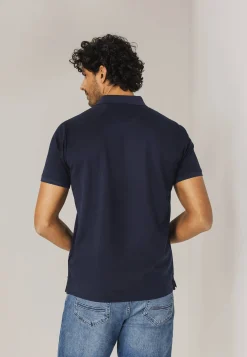 Clearance ESSENTIALS polo van gemerceriseerd katoen Polo's