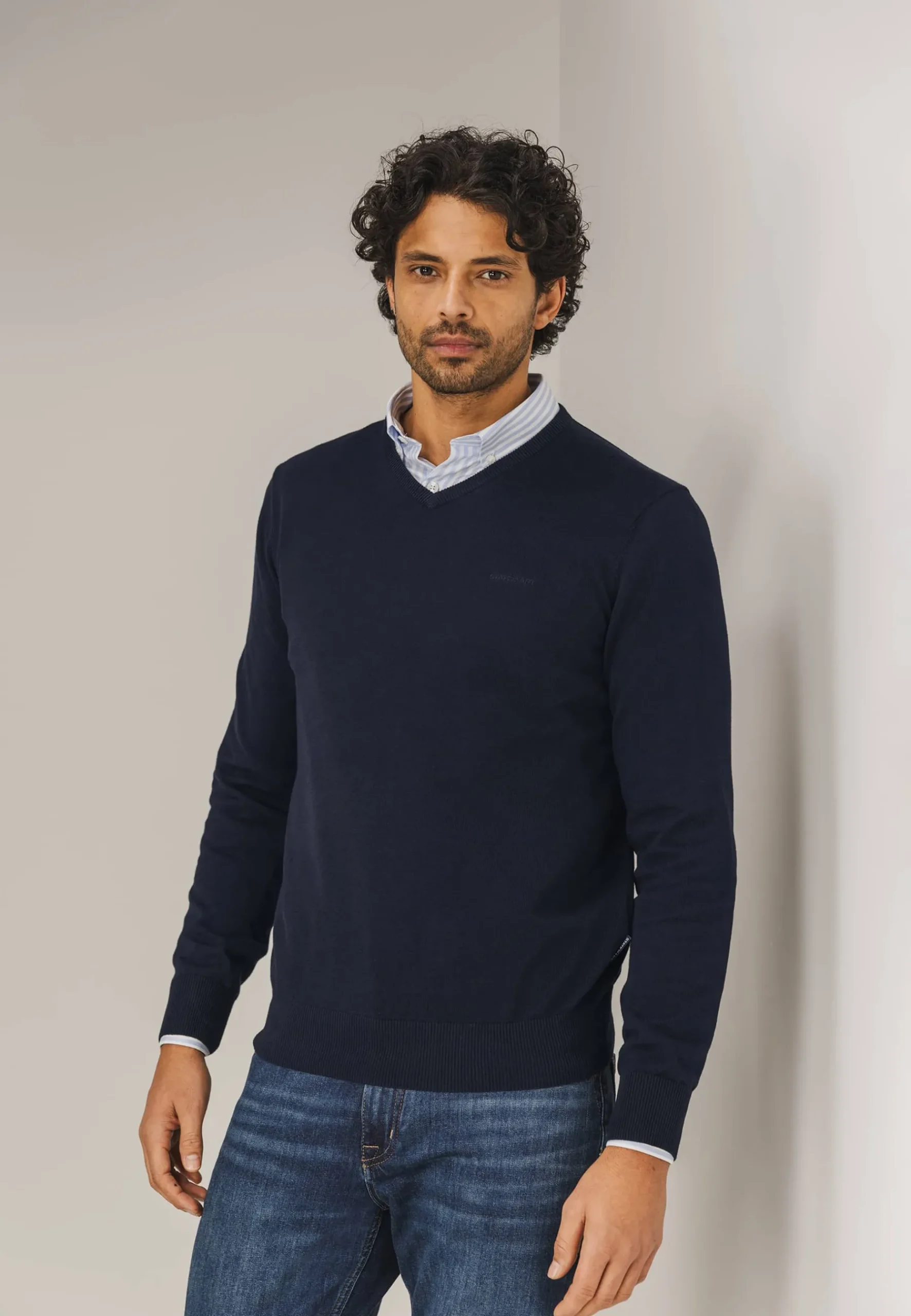 Discount ESSENTIALS trui van katoen Truien