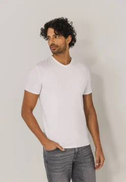 Outlet ESSENTIALS T-shirt met V-hals T-Shirts