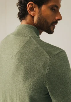 New Fijngebreid vest met rits Vesten