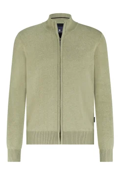 New Fijngebreid vest met rits Vesten