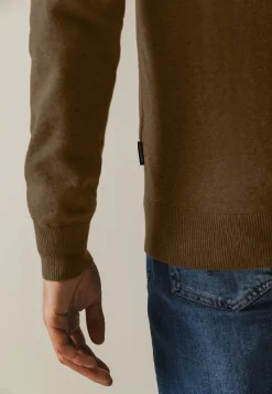 Hot Fijngebreid vest met rits Vesten