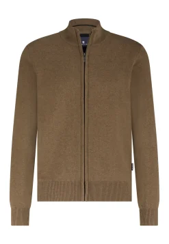 Hot Fijngebreid vest met rits Vesten