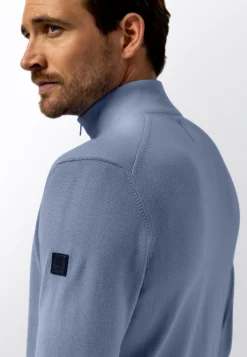 Sale Fijngebreide trui met halve rits Truien