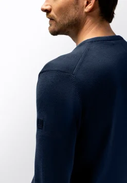 New Fijngebreide trui van katoen-modal Truien