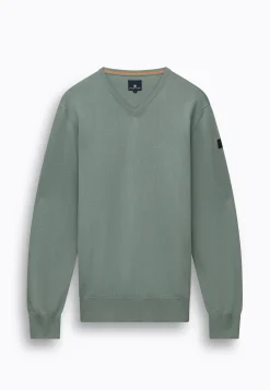 New Fijngebreide trui van katoen-modal Truien